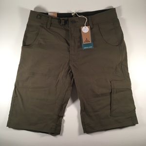 PrAna Stretch Zion Shorts Men’s 32 NWT